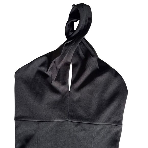 Dress the Population Ryan Cross-Front Halter Bodycon Dress S - Picture 3 of 9